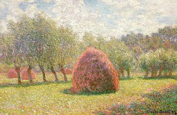 Hooibalen in Giverny Claude Monet