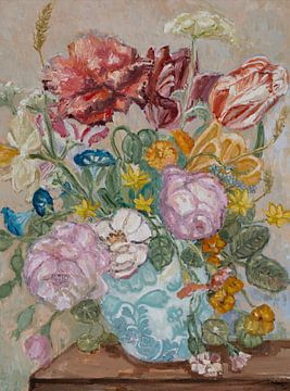 Magenta Blüte von Tanja Koelemij