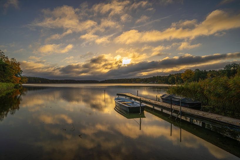 Wutzsee, Lindow, Brandenburg, Duitsland van Alexander Ludwig