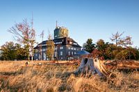 The branch tower on the Kahler Asten in autumn