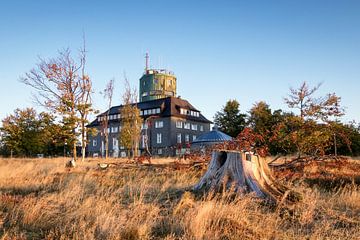 De takkentoren aan de Kahler Asten in de herfst van Sauerland-Fotos by Robin Deimel