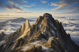 Carstensz Pyramid Mountain Range, Papua, Indonesia by Vínculae