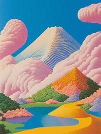 Dreamscape of Mount Fuji by Bouke Brockhus