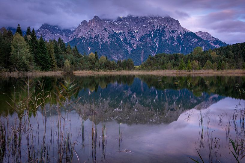 Karwendel in de spiegel van Martin Wasilewski