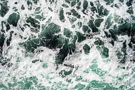 Fine Art Travel Photography | Aquamarin Ozean von oben von BY Patries