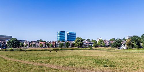 Skyline of city Arnhem in the Netherlands
