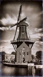 Mill De Adriaan in Haarlem by Jan van der Knaap