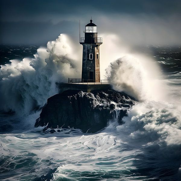 Un phare dans la tempête par Artsy