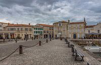 Inner port of Saint Martin de Ré, France