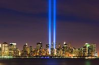 Hommage en lumière durant le 11 septembre à New York par Henk Meijer Photography Aperçu