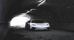Lambo Aventador SV supercar
