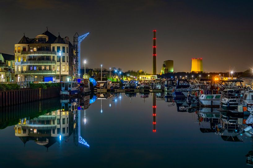 Hafen Marina Rünthe Bergkamen von Frank Heldt