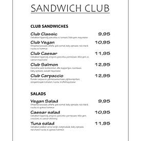 Sandwich Club by The Pixel Corner