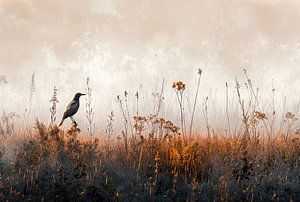 Ein Vogel im Herzen der Natur