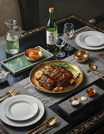Côtes courtes coréennes (galbi) sur Regan Frederick