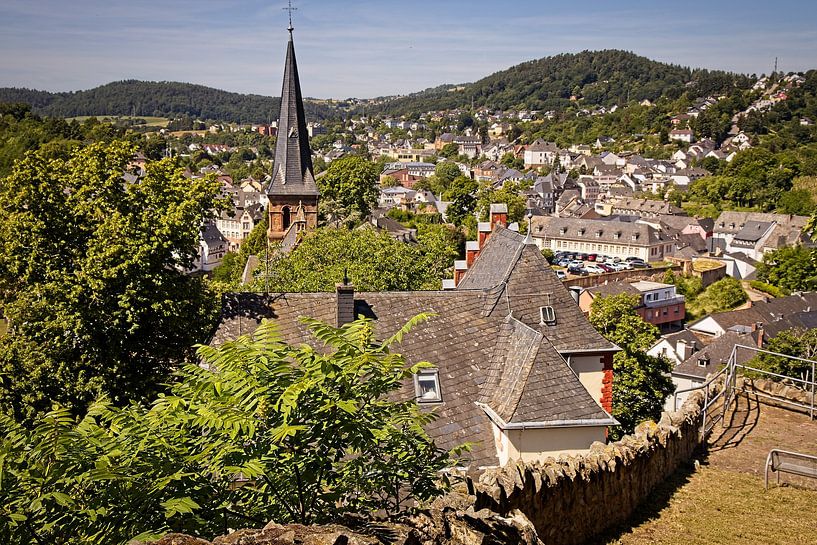 Saarburg Panorama by Rob Boon