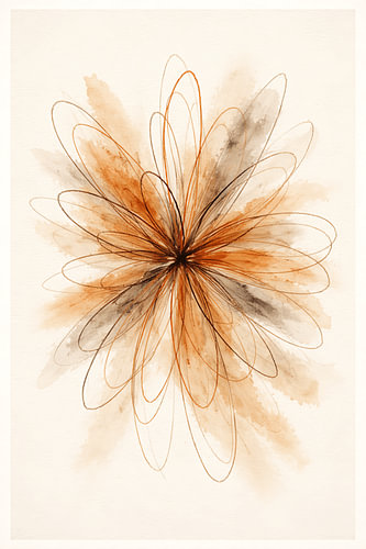 Gelaagde Aquarel Golven