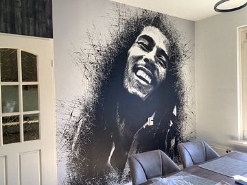 Photo de nos clients: Bob Marley sur Sketch Art