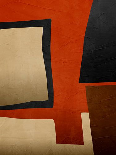Minimalistische Abstrakte Geometrische Kunst