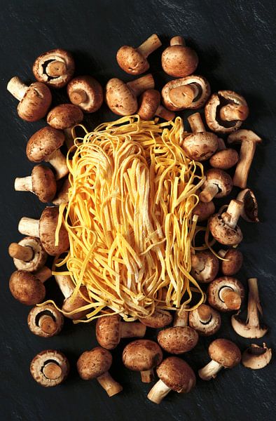 Fettuccine und Champignons von Thomas Jäger