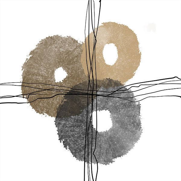 Abstract 3 by Pim Haring by Pim Haring