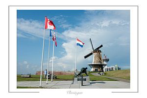 Oranjemolen Vlissingen van Richard Wareham