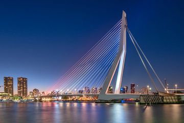 Erasmusbrug Rotterdam Nederland van Achim Thomae Photography