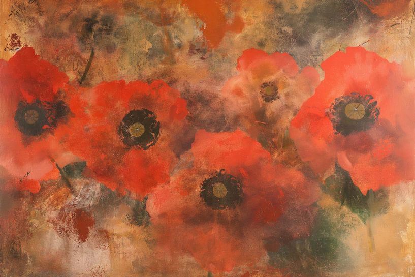 Poppies by Bert Nijholt