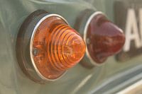 Detail: rear lights of a car (lemon dyane)