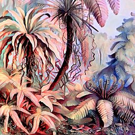 Dreamy Morning Jungle by Mad Dog Art