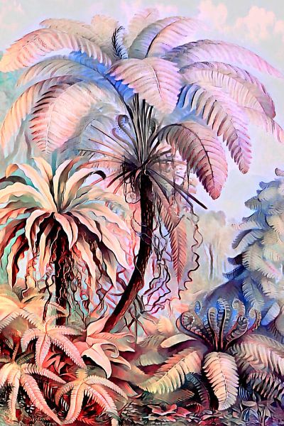 Dreamy Morning Jungle by Mad Dog Art