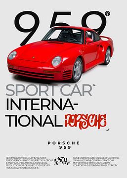 Porsche 959 by Ali Firdaus