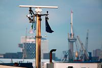 Rotterdam harbour with Euromast