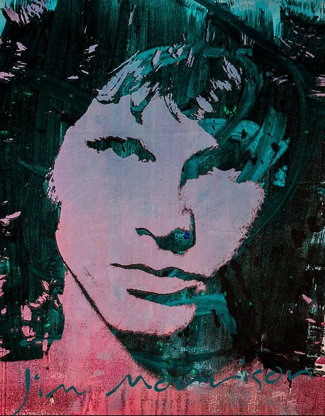 Jim Morrison  von Angelique van den Berg