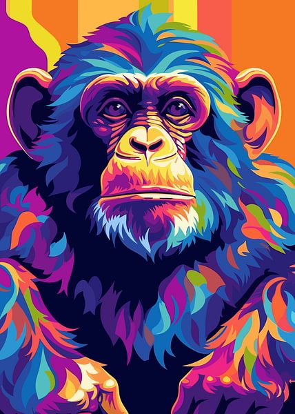 Nature sauvage WPAP Color Style par Mason Scott