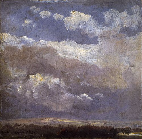 Thunderclouds, Johan Christian Dahl