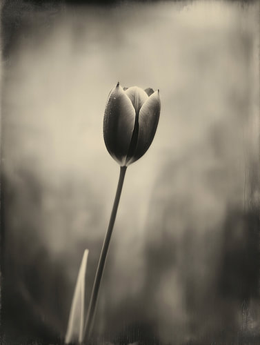 Tulipe dans une lumière douce n° 27
