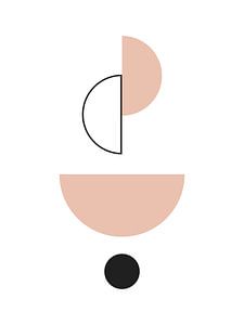 Abstract Balance Geometrische Print