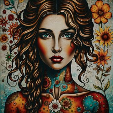 Blooming Resilience by Jan Keteleer (JanKé): A Journey Beyond the Canvas