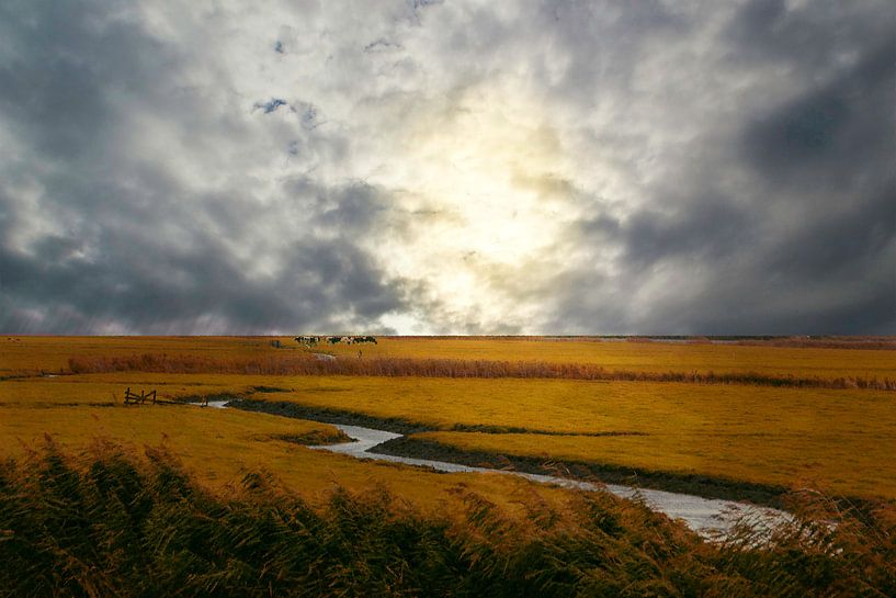 Dutch clouds by Peter Mensink