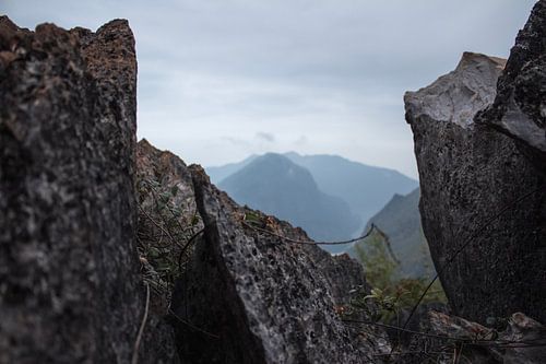 View through Ha Giang Pass