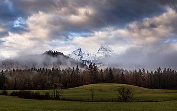 Herfstige Watzmann van Marika Hildebrandt FotoMagie