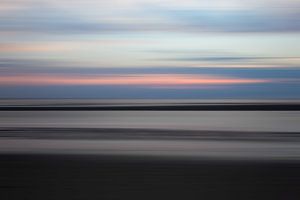 Abstracte Noordzee van Elroy Spelbos Fotografie