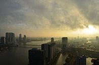 Herfststorm boven Rotterdam van Marcel van Duinen thumbnail