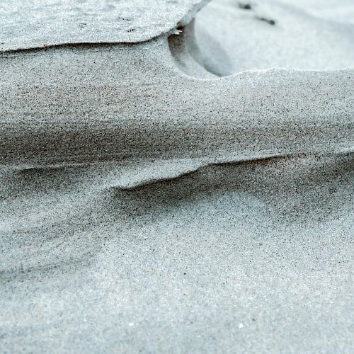 Verstilde Indigo Duinen. Zand 2 Basic Japandi