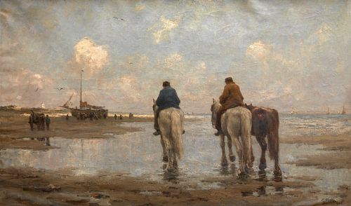 Langs het strand, Evert Pieters