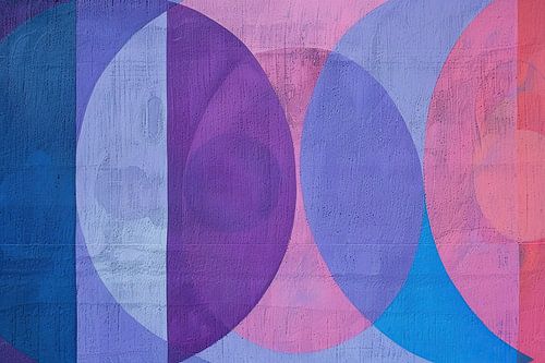 Œuvre d'art moderne abstraite