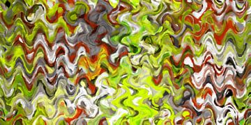 Lentekleuren abstracte kunst
