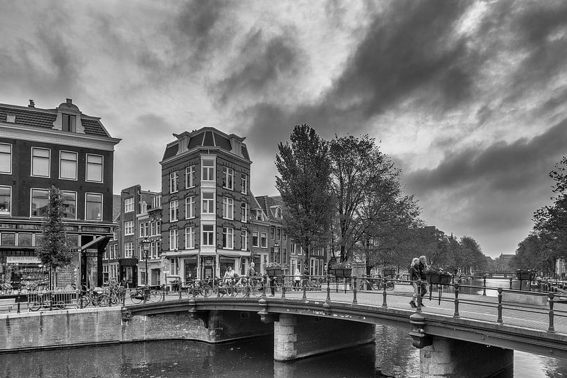 Prinsengracht – Nieuwe Spiegelstraat – Amsterdam van Tony Buijse