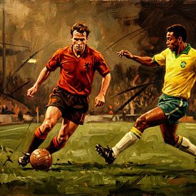 Une rencontre passionnante : Pays-Bas contre Brésil sur Jan Keteleer